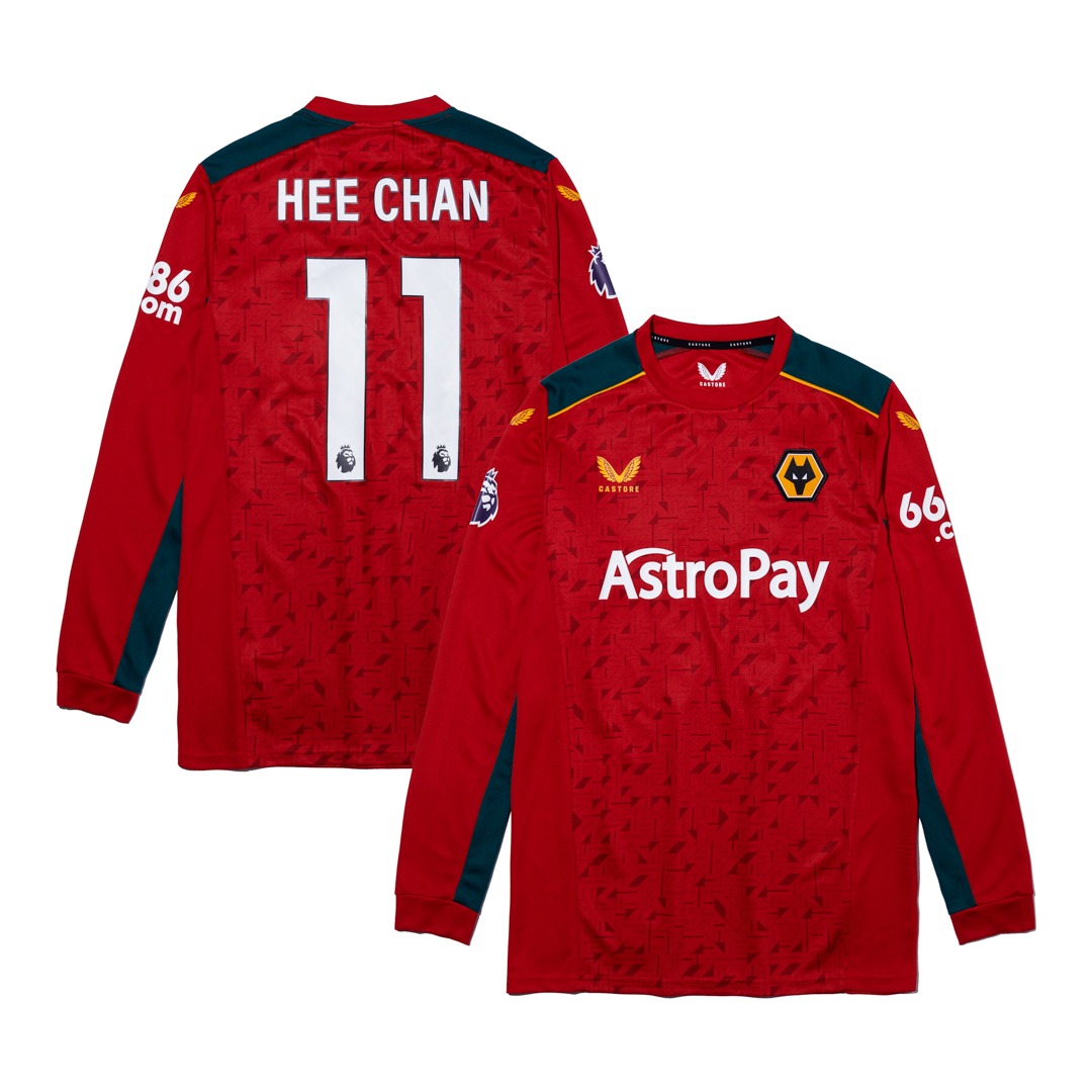 2023-2024 WOLVES AWAY L/S JERSEY #11 HEE CHAN