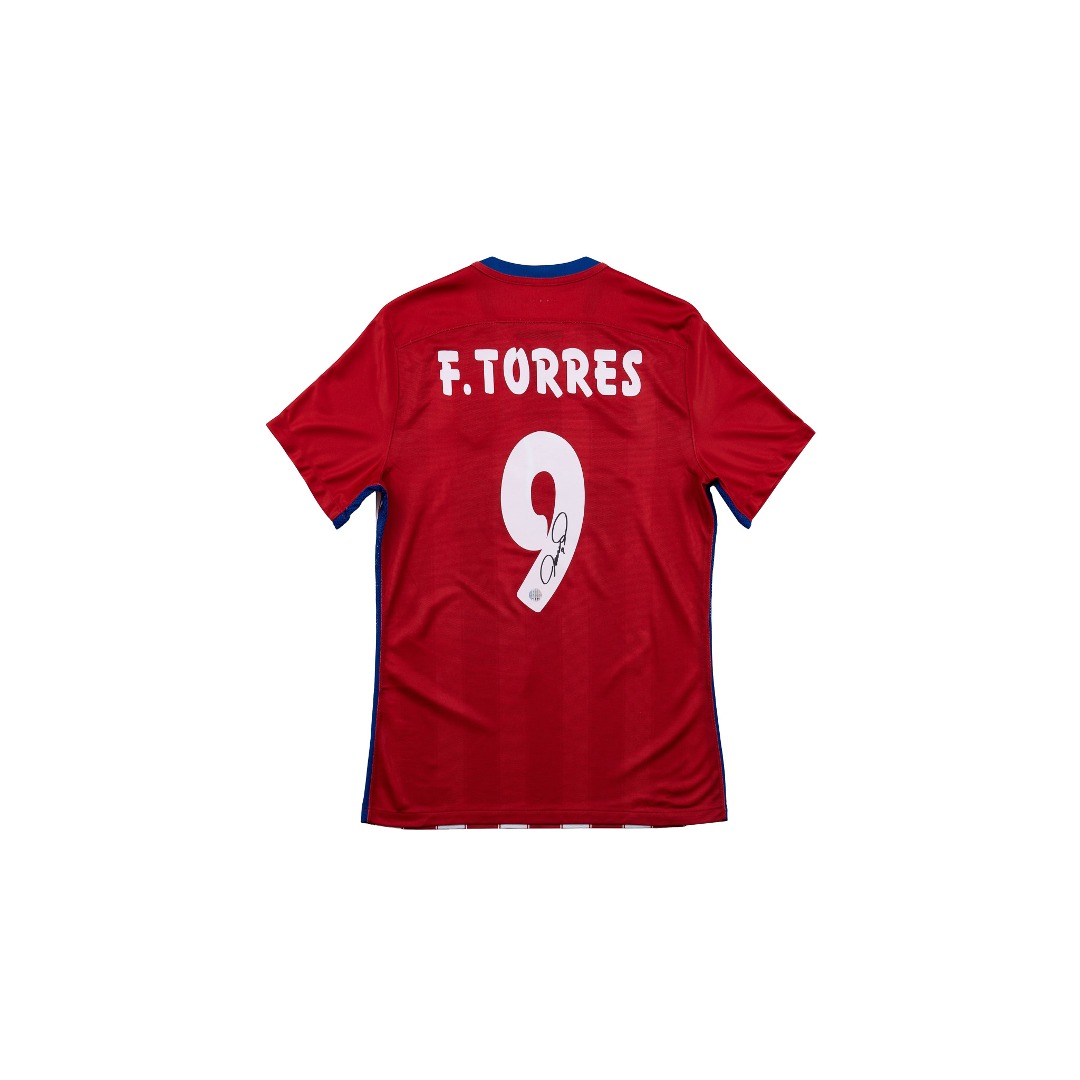 2015-2016 Torres AT Madrid Autograph Jersey