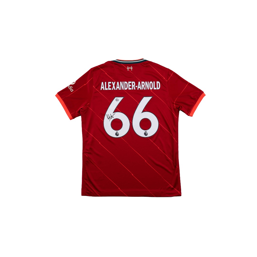 2019-2020 Alexander-Arnold Liverpool Autograph Jersey