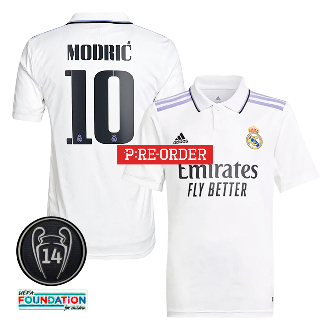 [P:RE-ORDER] REAL MADRID 22-23 HOME JERSEY #10 MODRIC